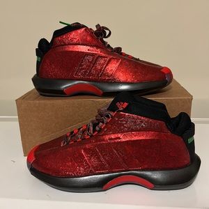 Men’s Adidas Crazy 1 Dame Valentine Xmas City Rep Sz 10.5